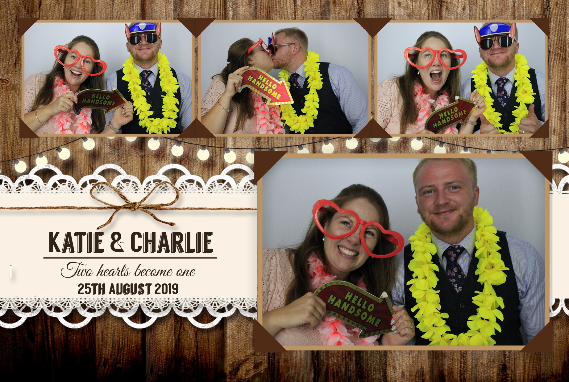 Katie & Charlie's Wedding | View more photos from the event at gallery.myphotoboothexperience.co.uk/u/MyPhotoBoothExperienceLtd/Katie-Charlies-Wedding
